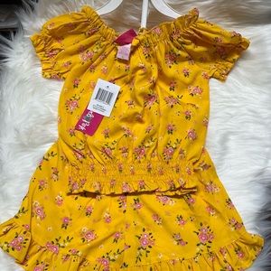 Girls floral sets